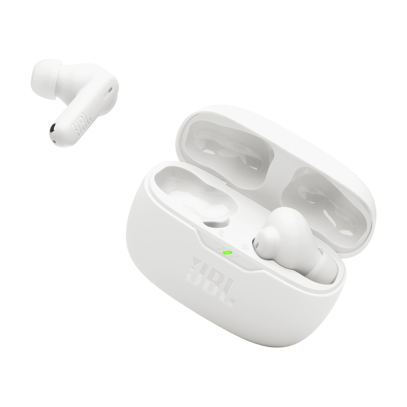 JBL Vibe Beam 2 True Wireless Noise Cancelling Earbuds Pure Bass Sound 40H Playback IP54 Black