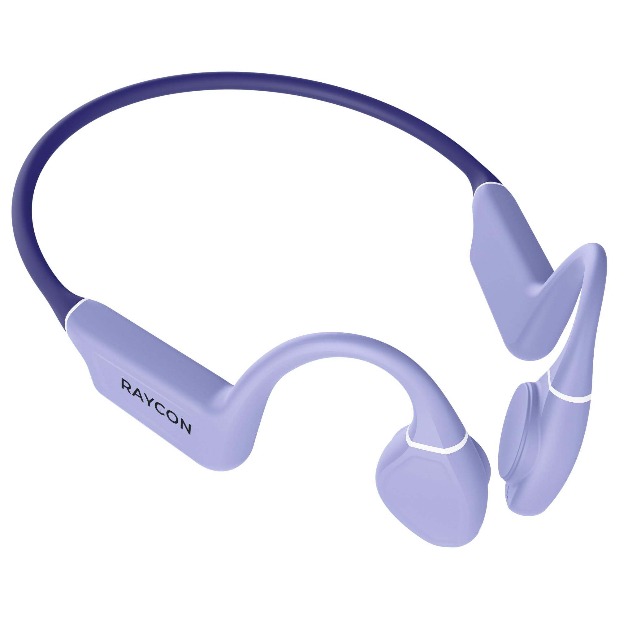 Raycon Everyday Bone Conduction Bluetooth Open Ear Running Headphones Sweat Water Resistant 13H Playtime Gray