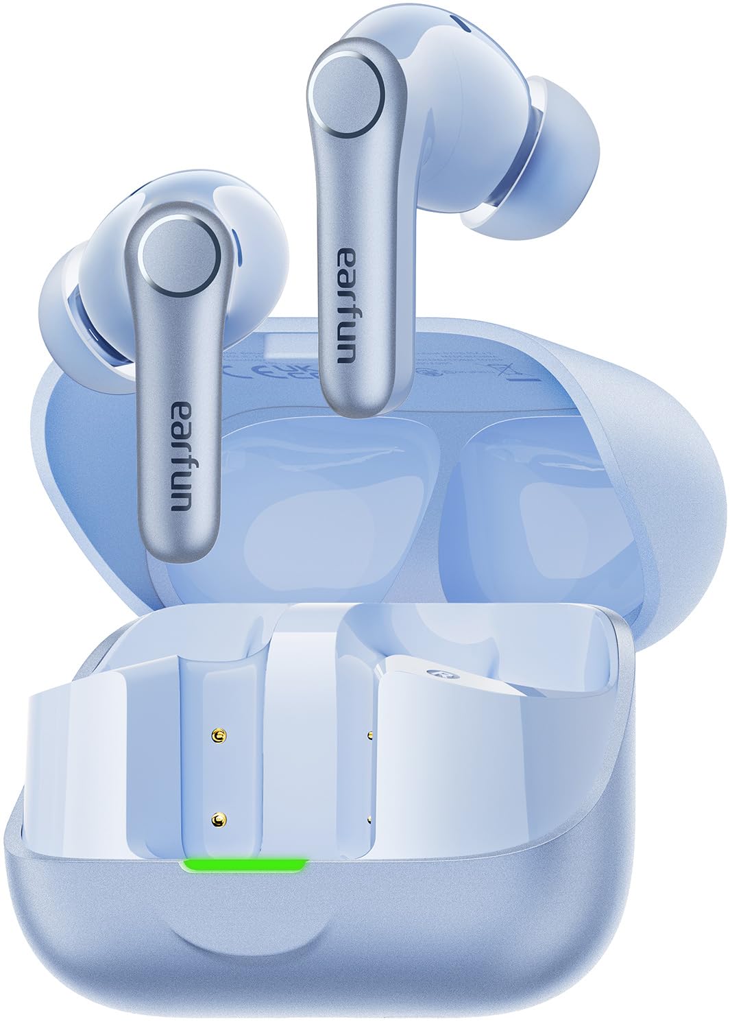 EarFun Air Pro 4+ Adaptive Noise Cancelling Wireless Earbuds Qualcomm aptX Lossless Dual Drivers 54H Bluetooth 6.0