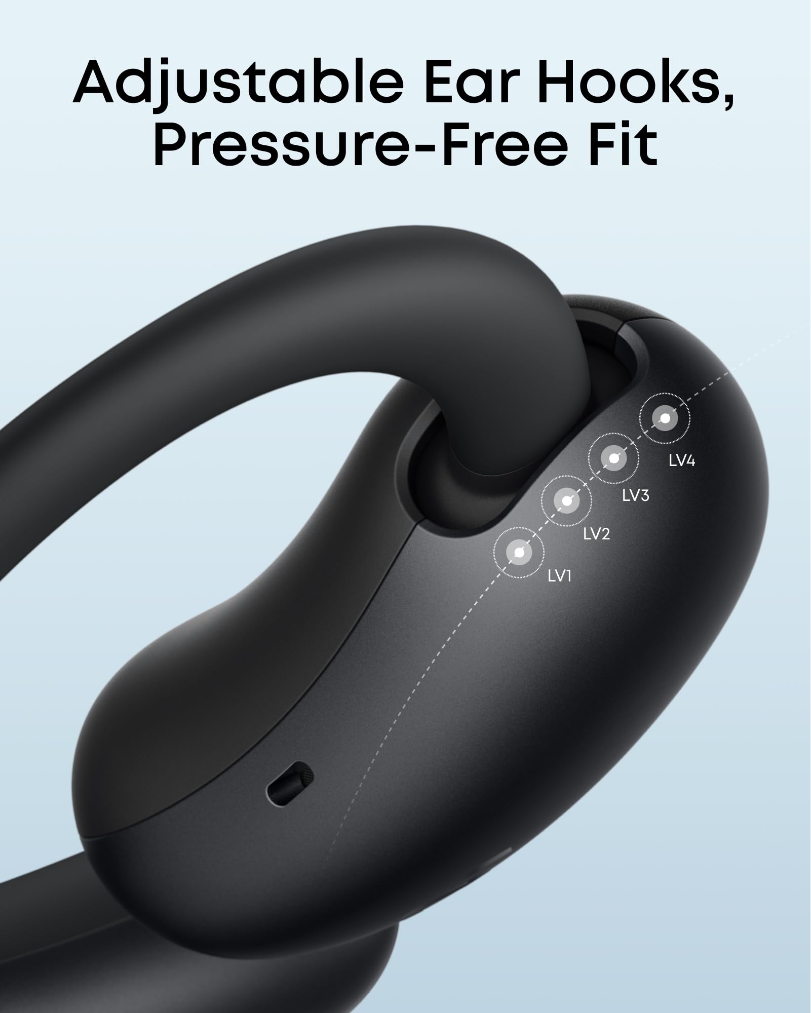 Soundcore AeroFit 2 by Anker Open Ear Headphones Real Time Translation 42H Playtime Hi Res IP55