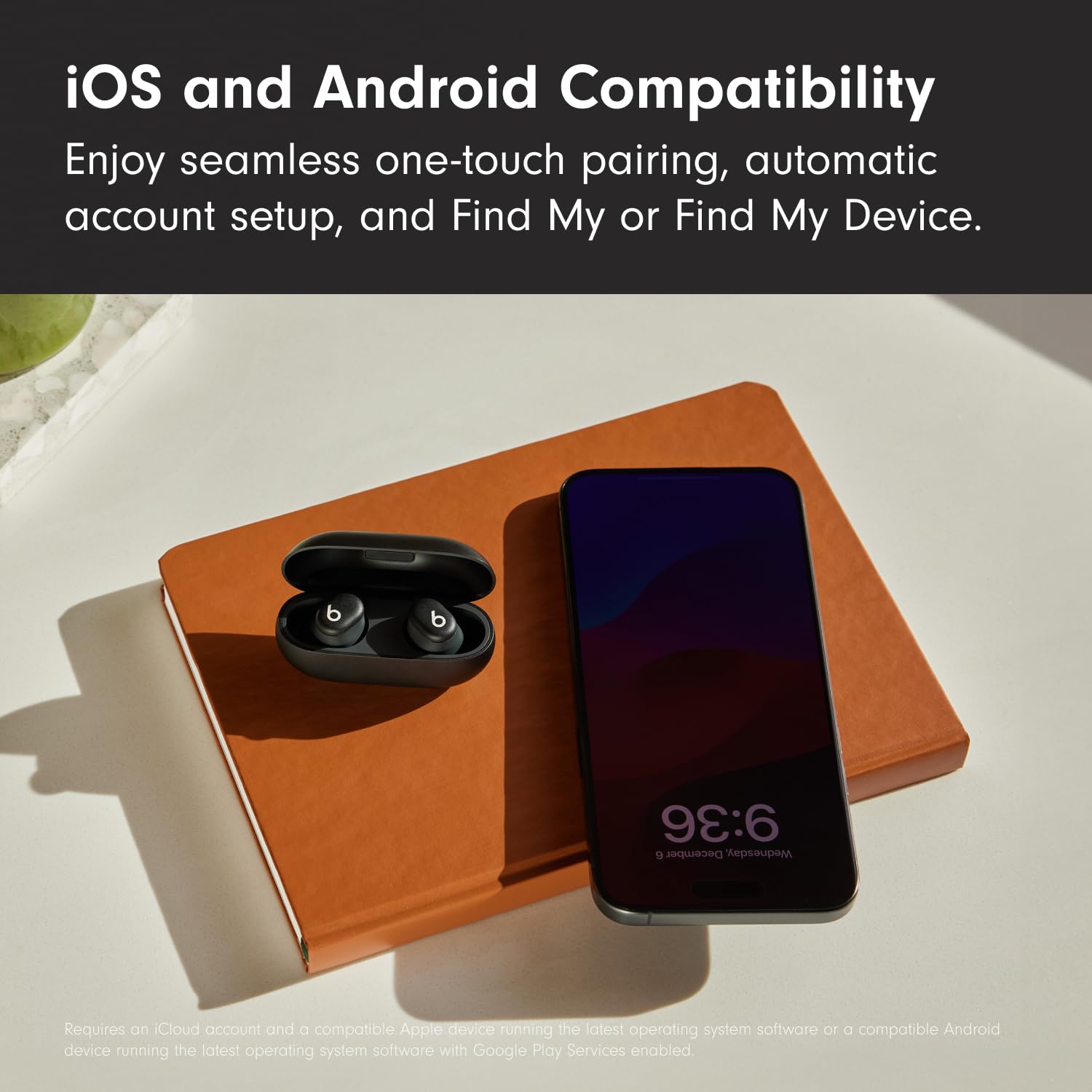 Beats Solo Buds Wireless Bluetooth Earbuds 18H Battery Life Matte Black