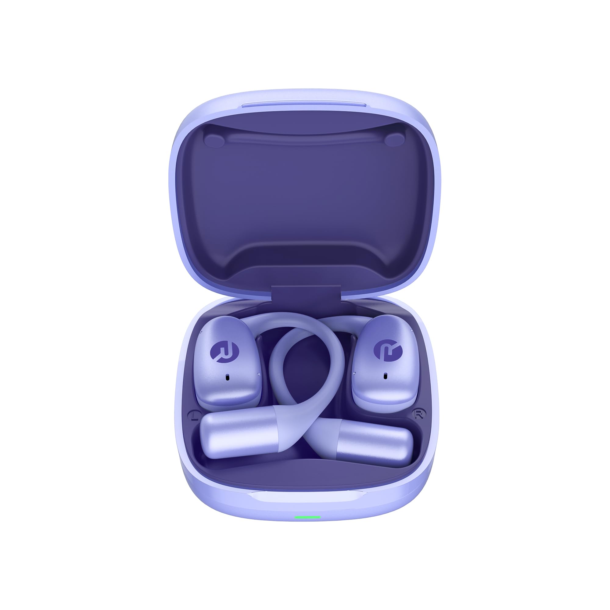 Raycon Essential Open Ear Wireless Bluetooth Earbuds Sweat Water Resistant 36H Battery Black