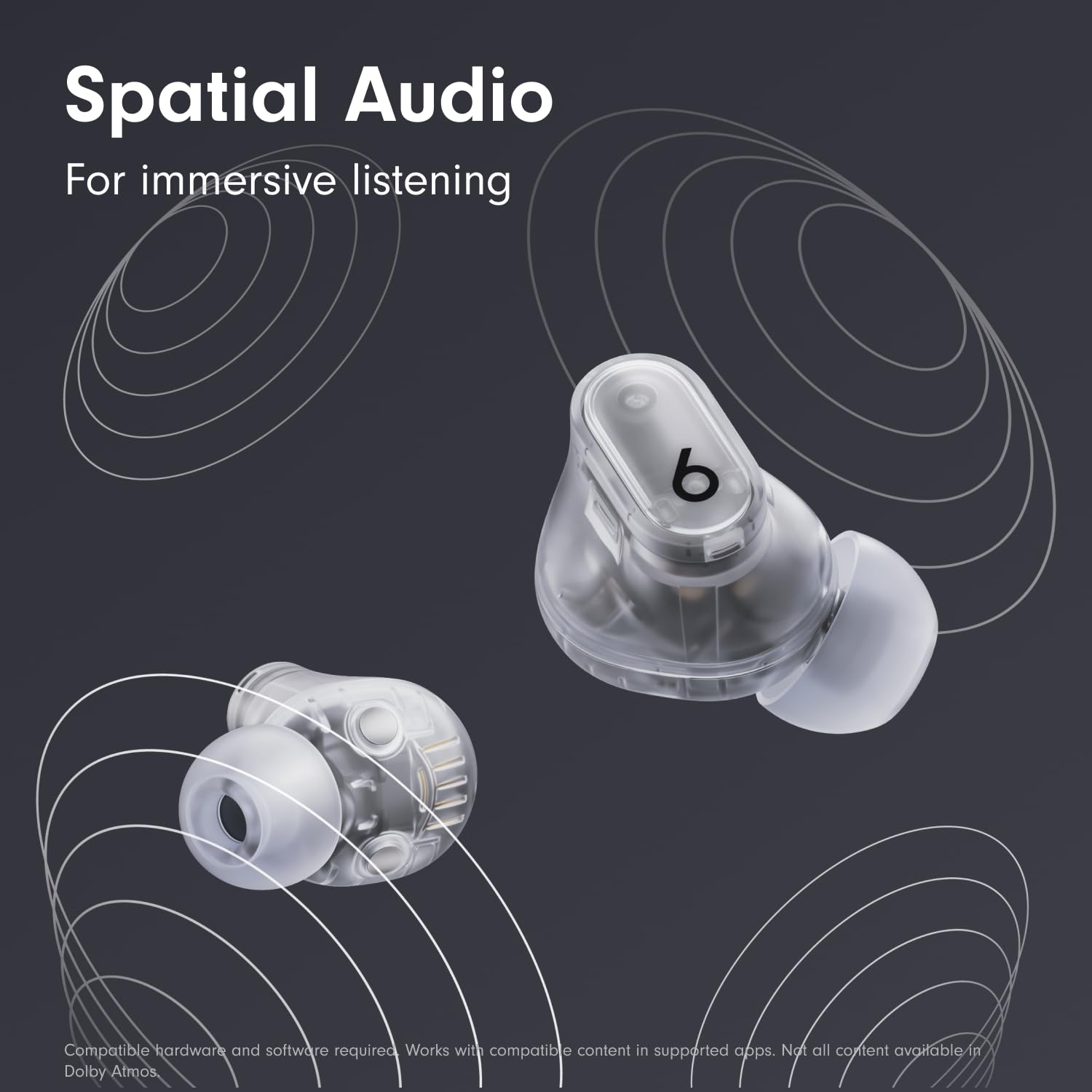 Beats Studio Buds + True Wireless Noise Cancelling Earbuds Spatial Audio Black Gold