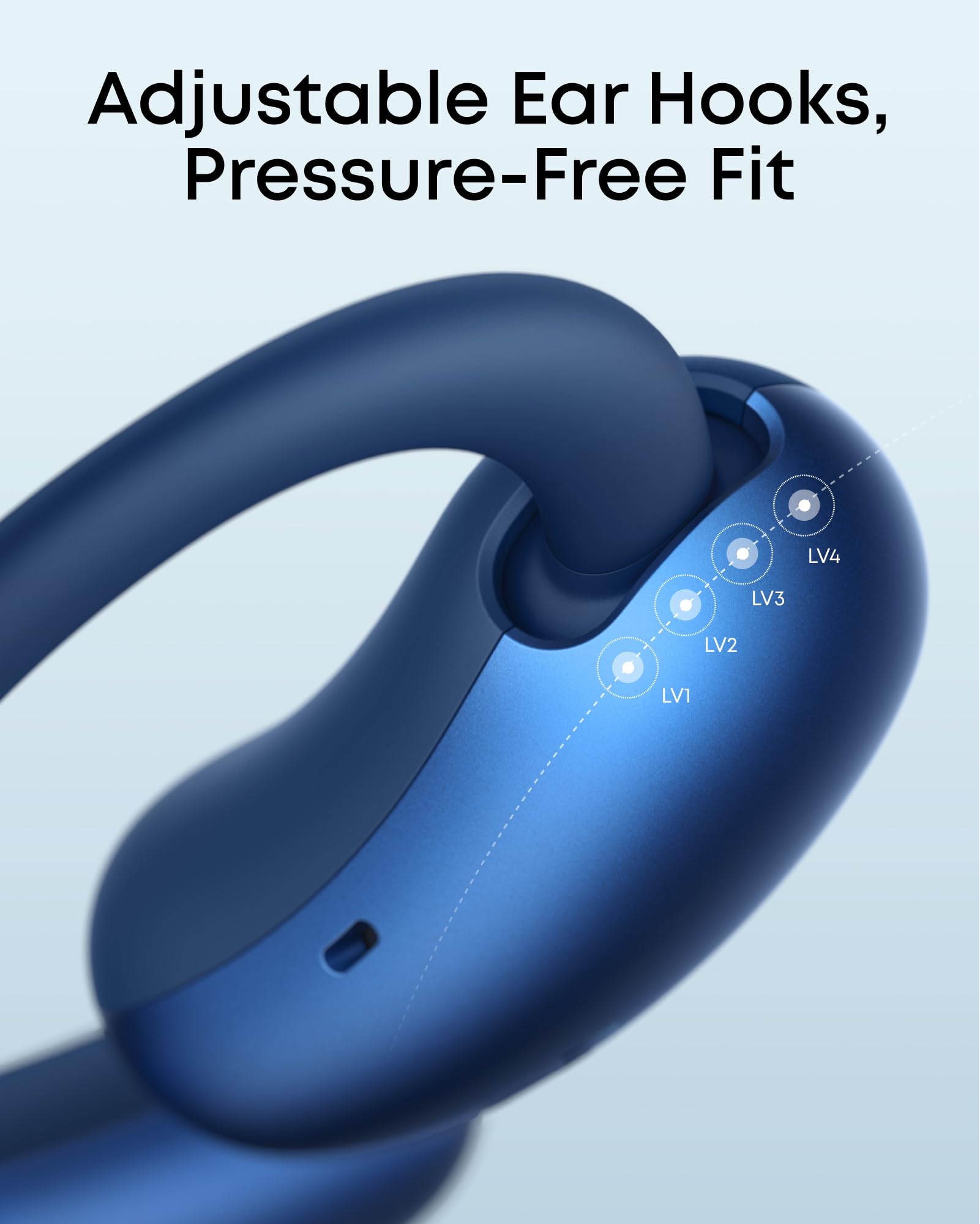 Soundcore AeroFit 2 by Anker Open Ear Headphones Real Time Translation 42H Playtime Hi Res IP55