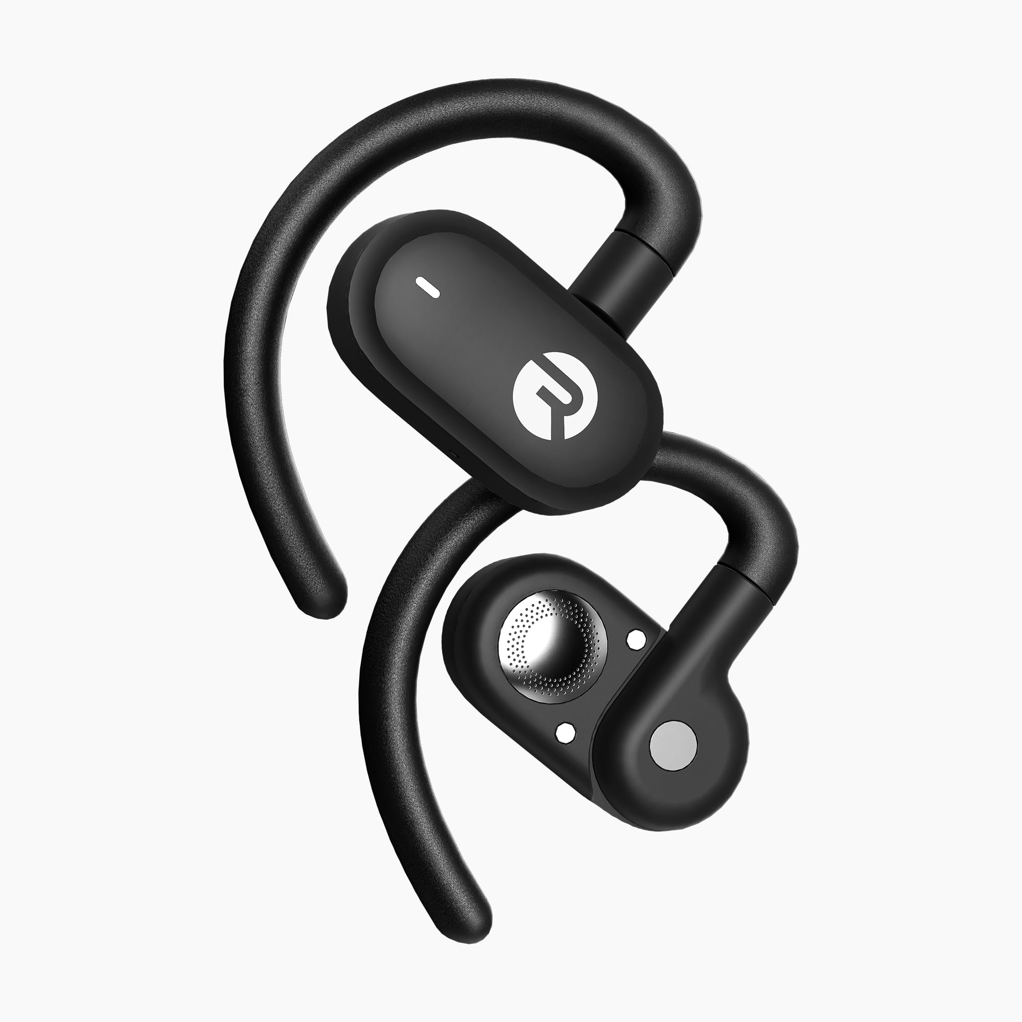 Raycon Fitness Open Ear Wireless Bluetooth Running Earbuds Sweat & Water Resistant 40H Battery Black