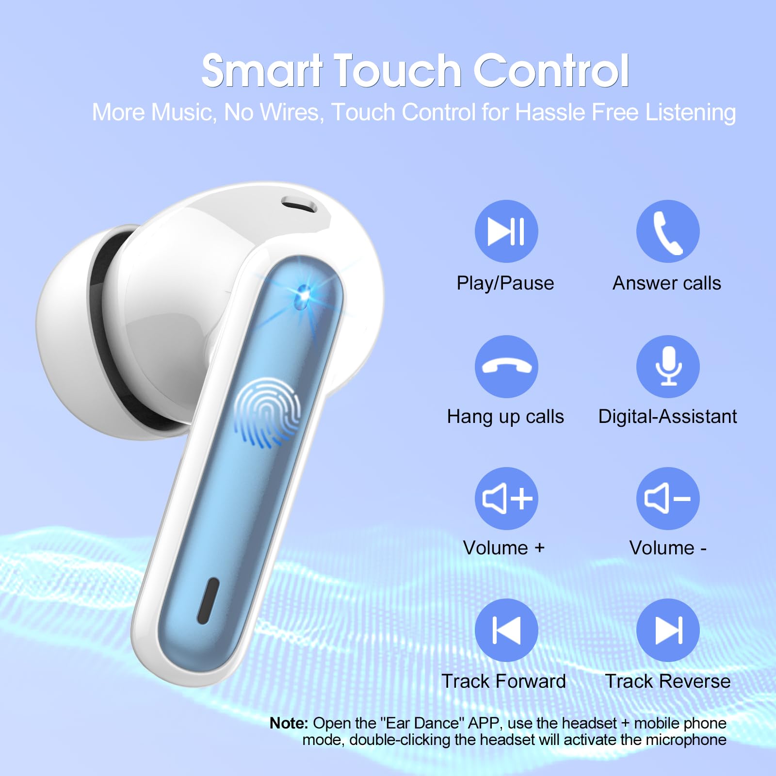 AI Translation Earbuds Real Time 164 Languages Translator Headphones 6 Modes 40H Playtime