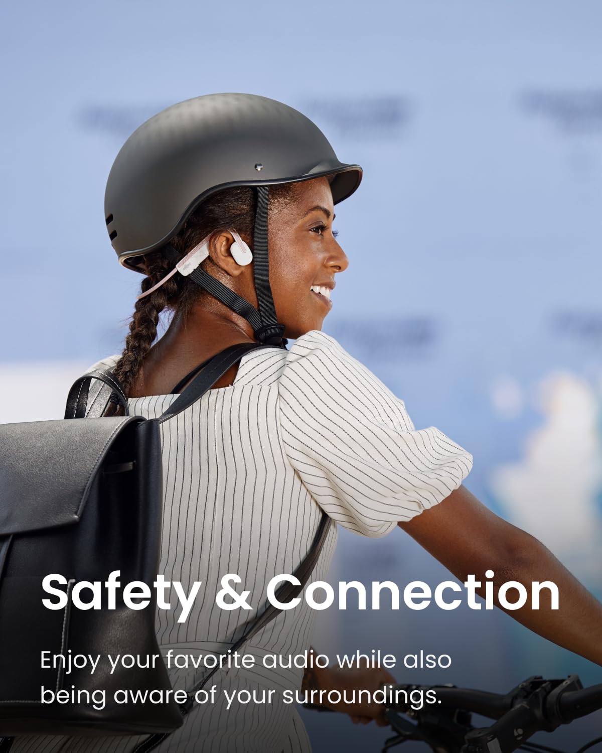 Shokz OpenMove Open Ear Bluetooth Bone Conduction Sport Headphones Sweatproof Grey