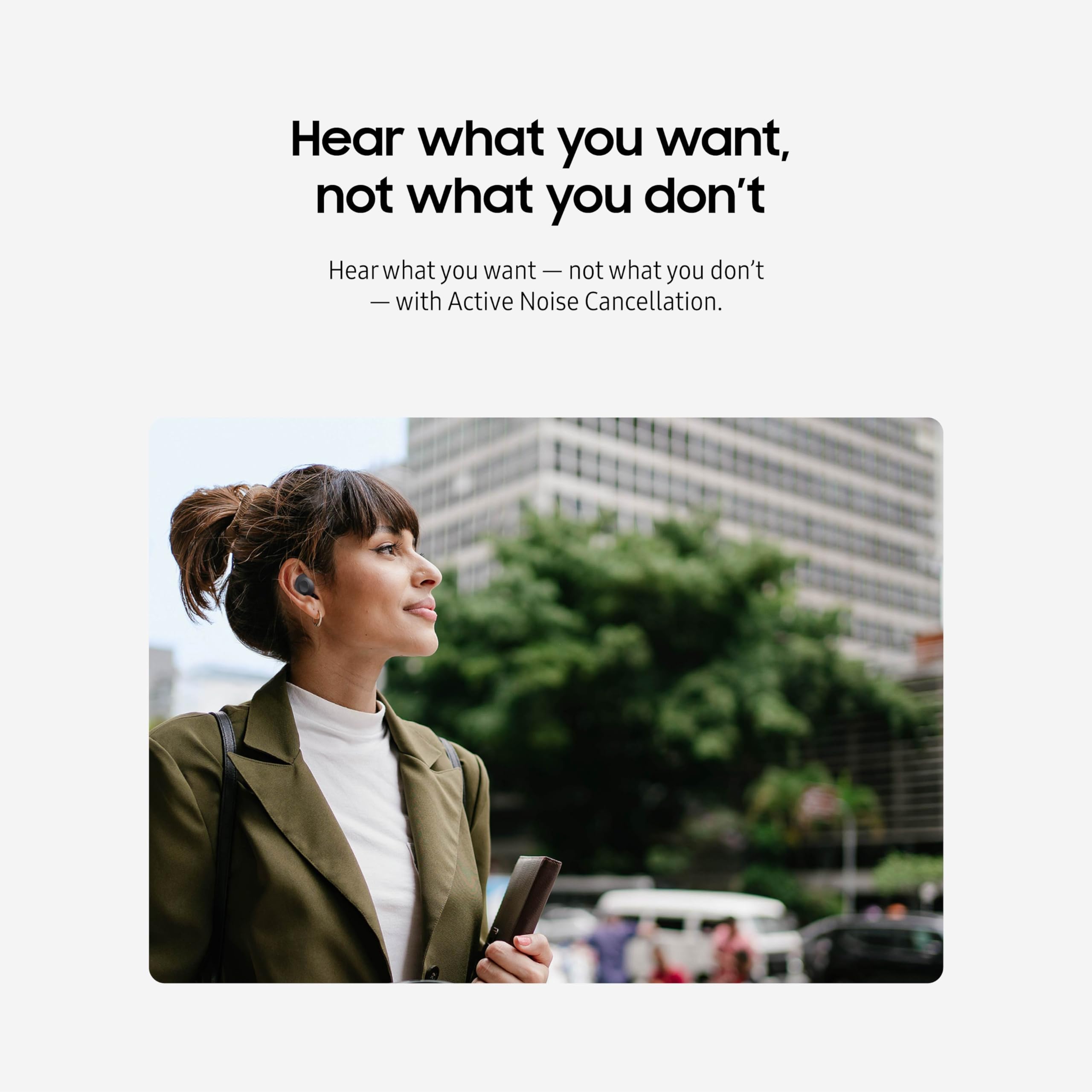 Samsung Galaxy Buds FE True Wireless Bluetooth Earbuds Comfort Fit Touch Control Graphite