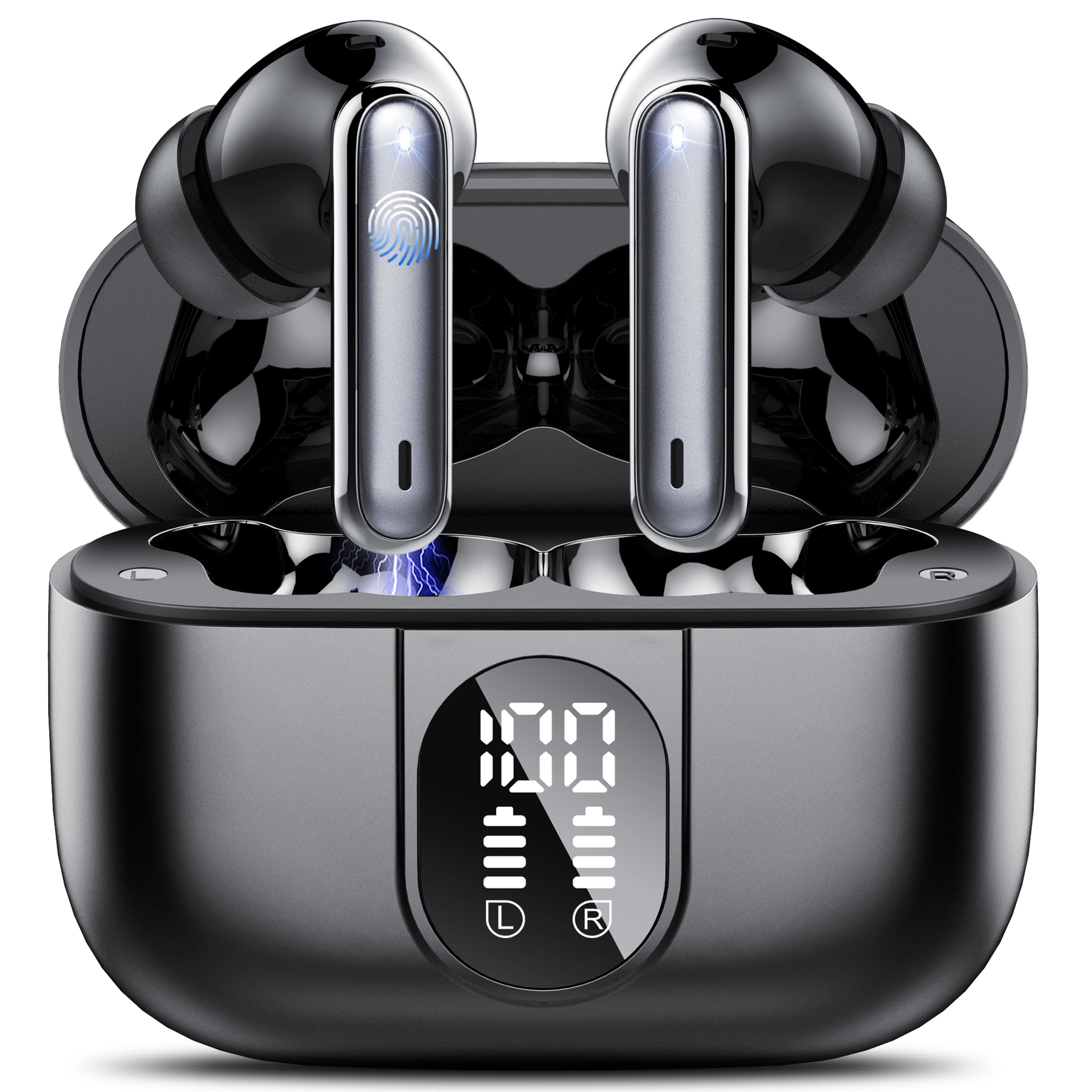 AI Translation Earbuds Real Time 164 Languages Translator Headphones 6 Modes 40H Playtime
