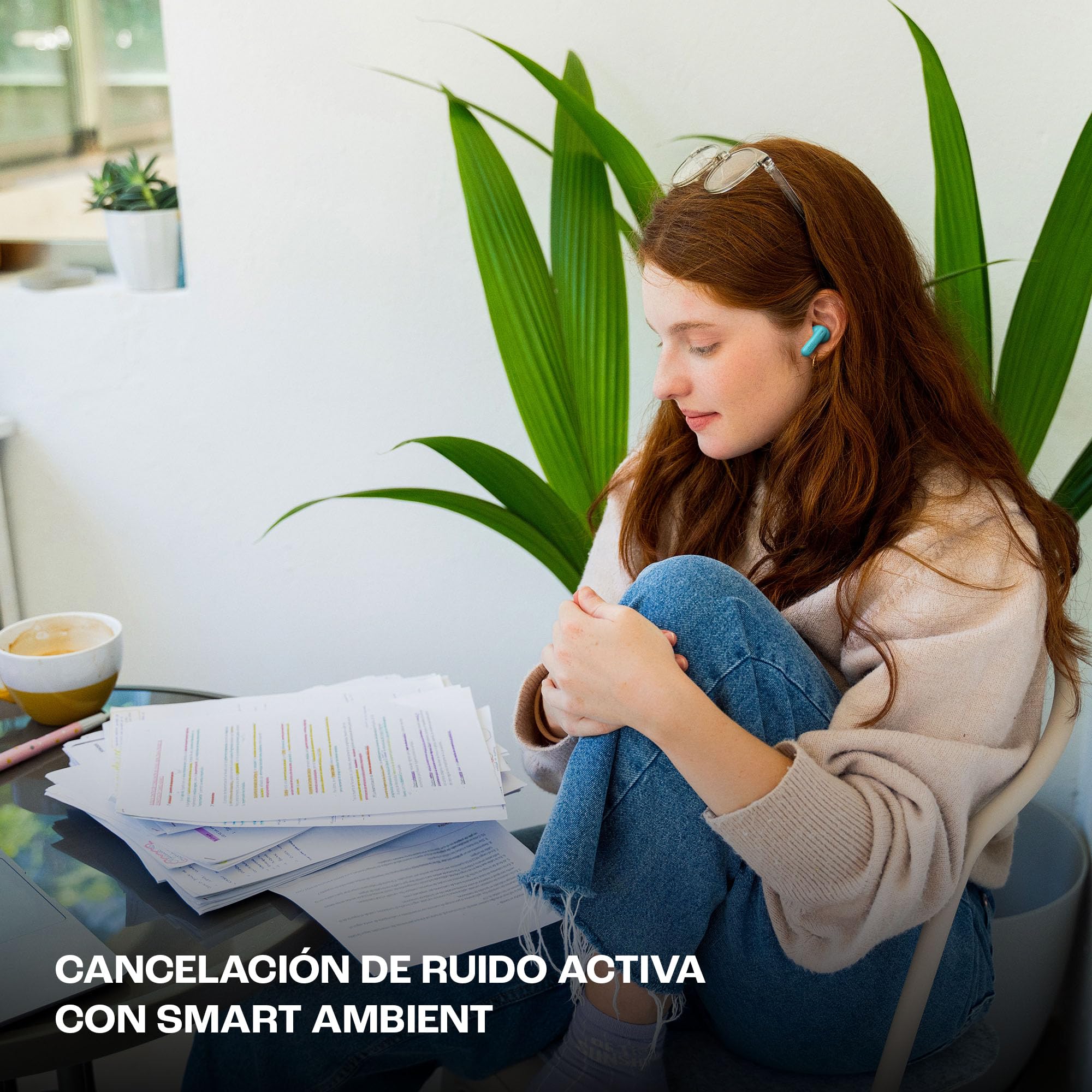 JBL Vibe Beam 2 True Wireless Noise Cancelling Earbuds Pure Bass Sound 40H Playback IP54 Black