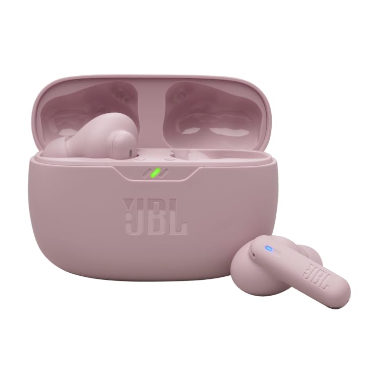 JBL Vibe Beam 2 True Wireless Noise Cancelling Earbuds Pure Bass Sound 40H Playback IP54 Black