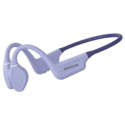 Raycon Everyday Bone Conduction Bluetooth Open Ear Running Headphones Sweat Water Resistant 13H Playtime Gray