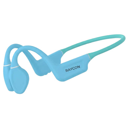 Raycon Everyday Bone Conduction Bluetooth Open Ear Running Headphones Sweat Water Resistant 13H Playtime Gray
