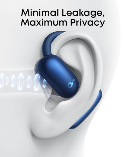 Soundcore AeroFit 2 by Anker Open Ear Headphones Real Time Translation 42H Playtime Hi Res IP55