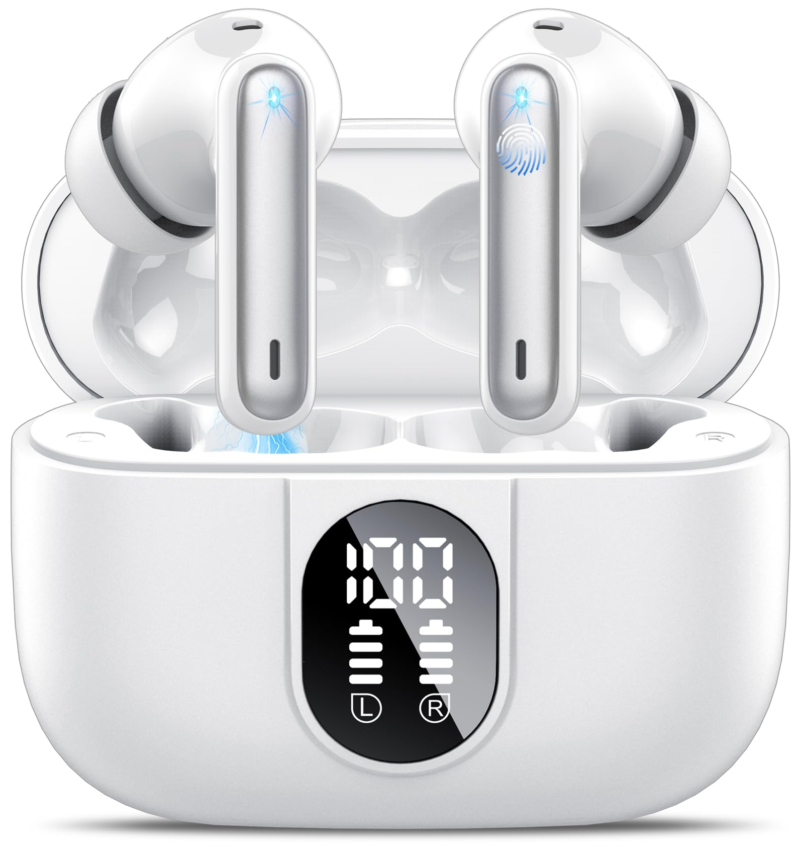 AI Translation Earbuds Real Time 164 Languages Translator Headphones 6 Modes 40H Playtime