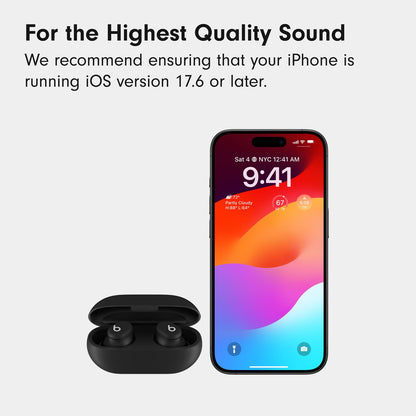 Beats Solo Buds Wireless Bluetooth Earbuds 18H Battery Life Matte Black