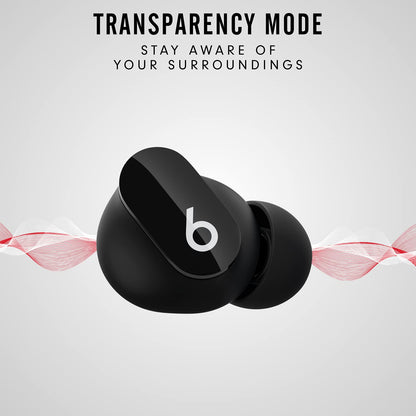 Beats Studio Buds True Wireless Noise Cancelling Earbuds IPX4 Sweat Resistant Black