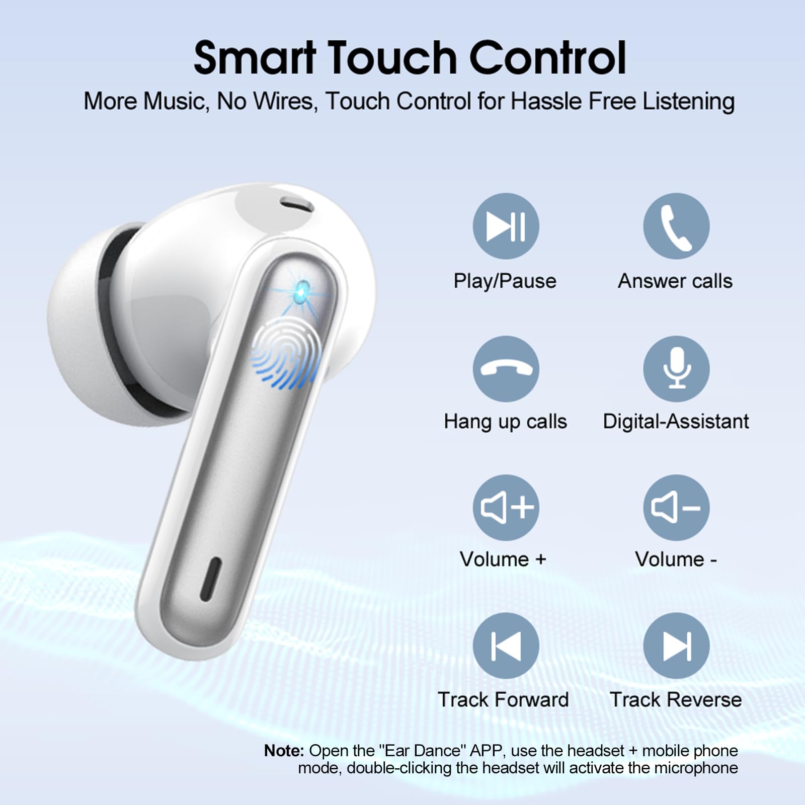 AI Translation Earbuds Real Time 164 Languages Translator Headphones 6 Modes 40H Playtime