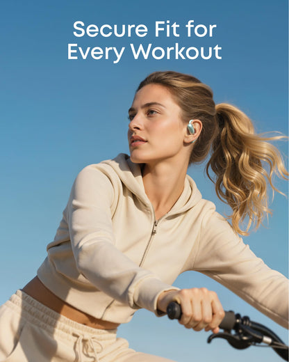Soundcore AeroFit 2 by Anker Open Ear Headphones Real Time Translation 42H Playtime Hi Res IP55
