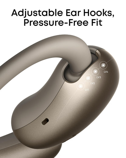 Soundcore AeroFit 2 by Anker Open Ear Headphones Real Time Translation 42H Playtime Hi Res IP55