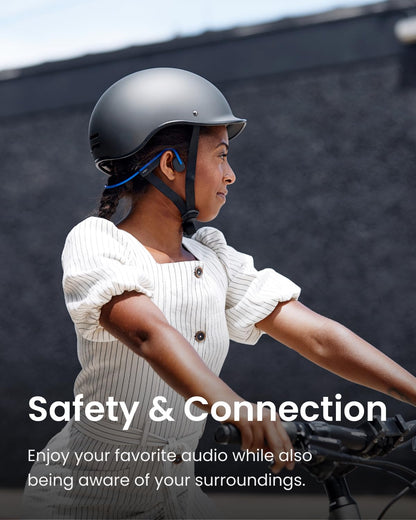 Shokz OpenMove Open Ear Bluetooth Bone Conduction Sport Headphones Sweatproof Grey