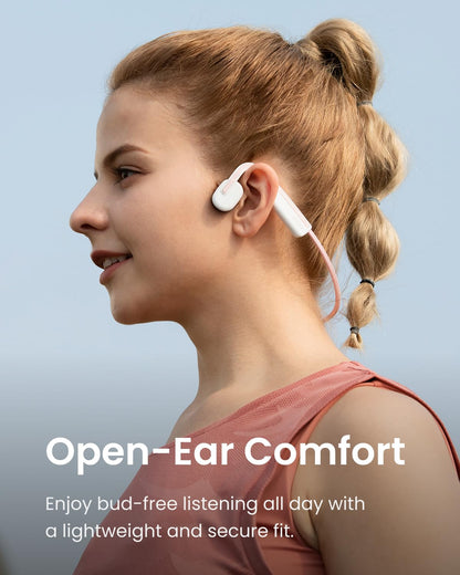 Shokz OpenMove Open Ear Bluetooth Bone Conduction Sport Headphones Sweatproof Grey