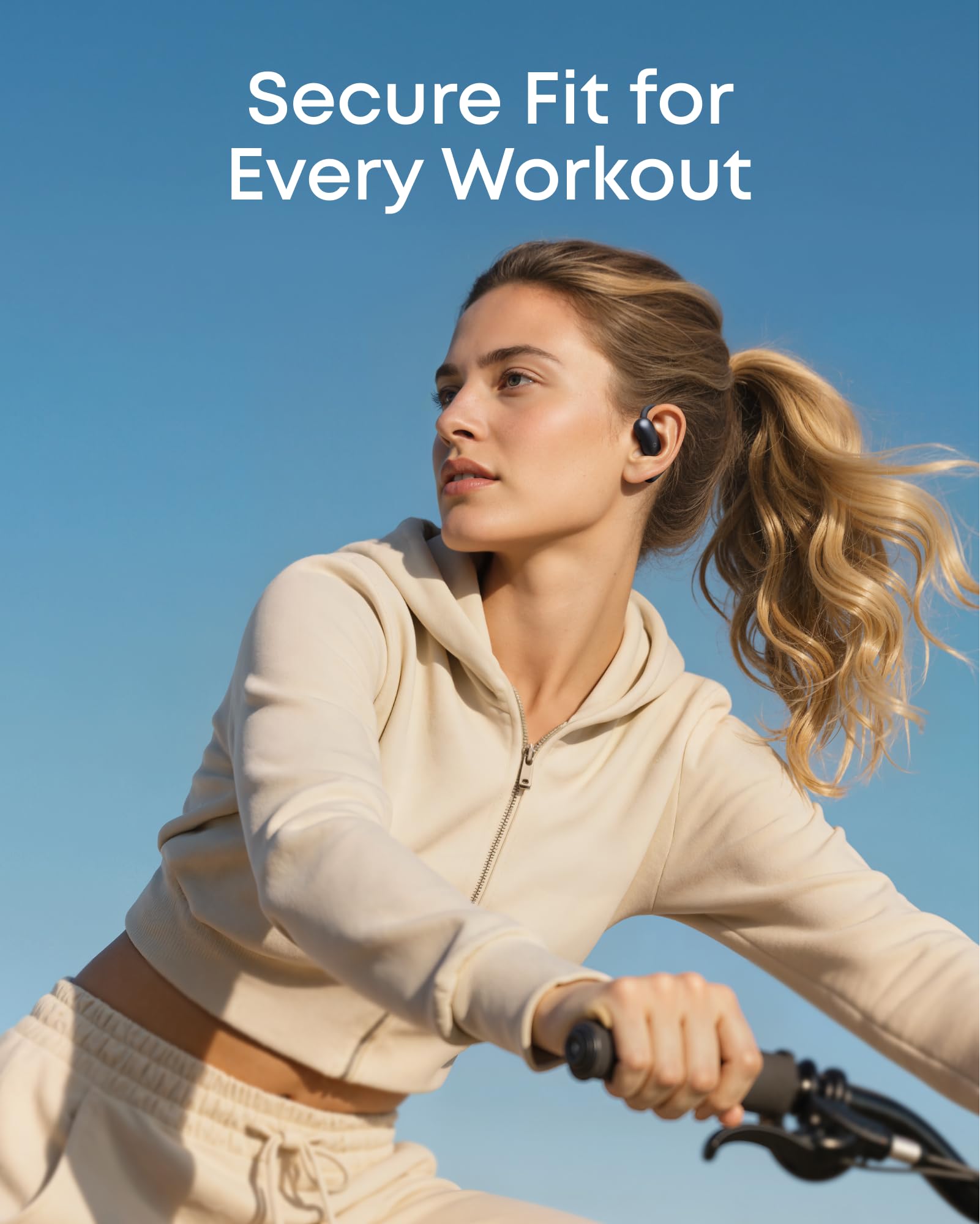 Soundcore AeroFit 2 by Anker Open Ear Headphones Real Time Translation 42H Playtime Hi Res IP55