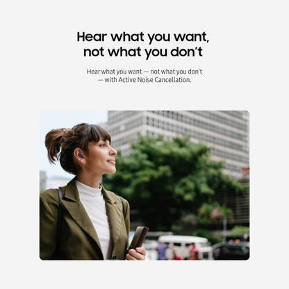 Samsung Galaxy Buds FE True Wireless Bluetooth Earbuds Comfort Fit Touch Control Graphite