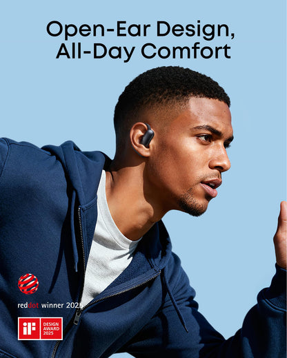 Soundcore AeroFit 2 by Anker Open Ear Headphones Real Time Translation 42H Playtime Hi Res IP55